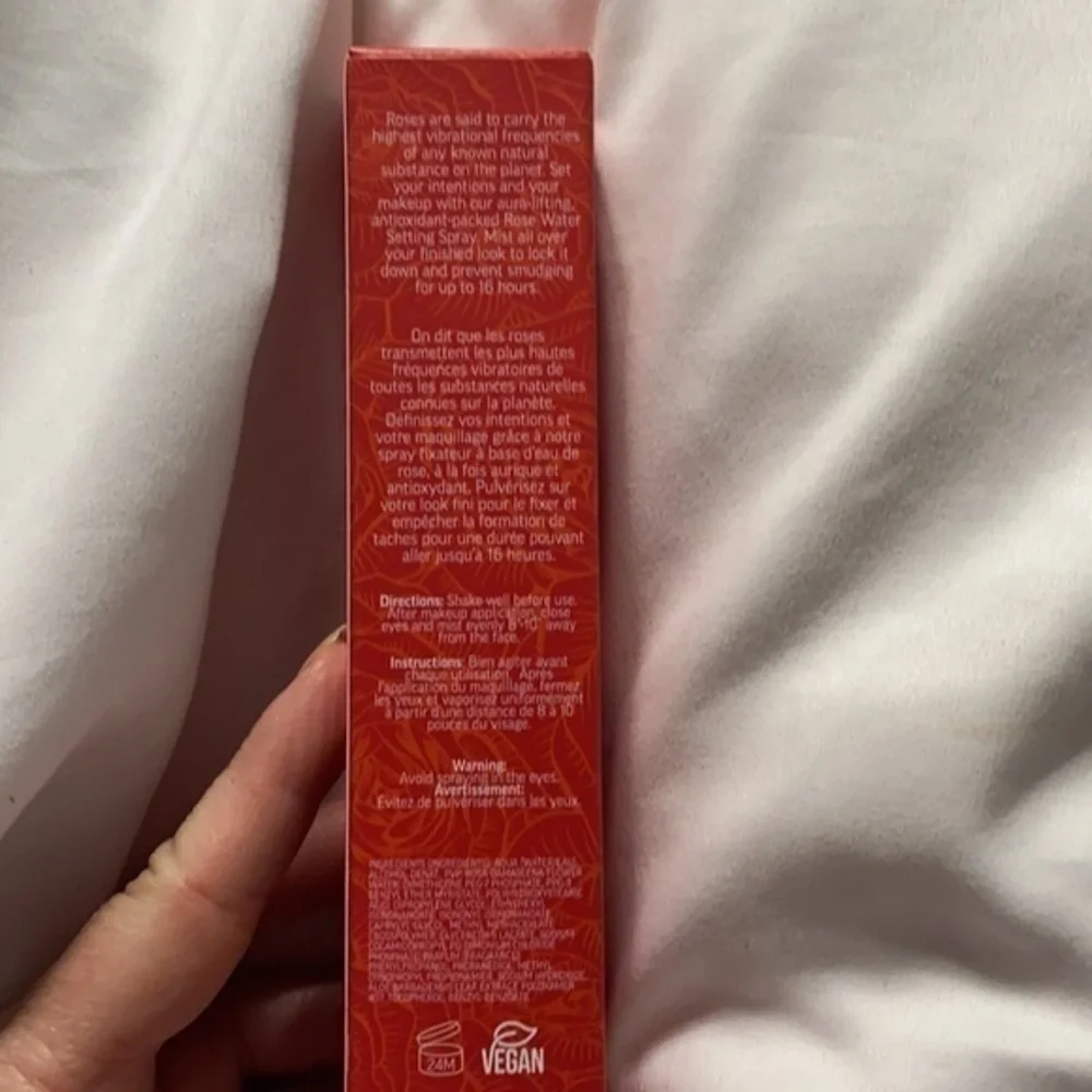 Maven Beauty rose water setting spray